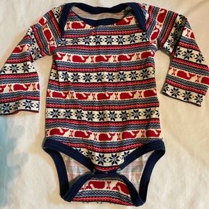 Vineyard Vines holiday onesie
